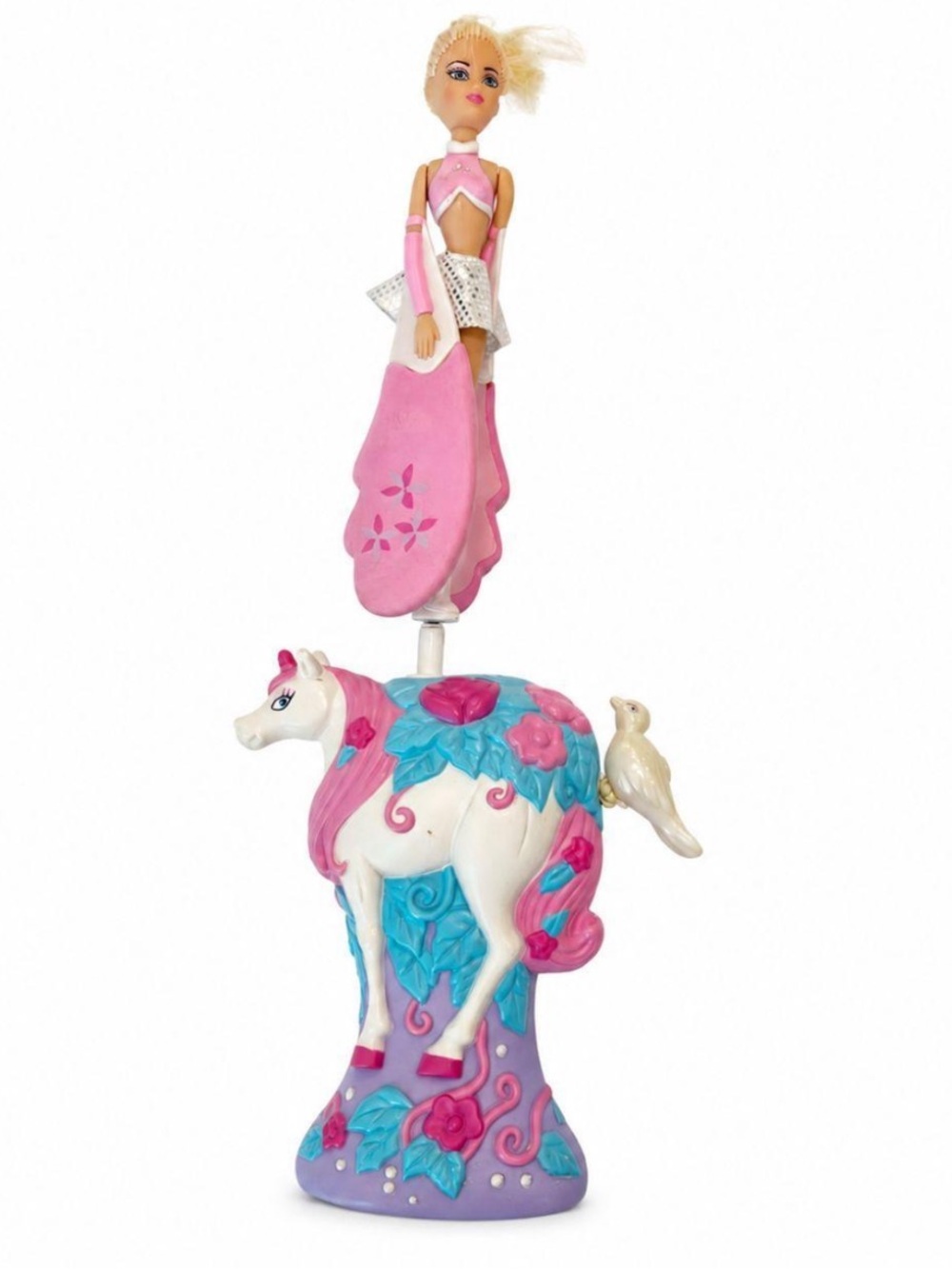 Vintage Y2K Toy Sky Dancers Flying Fairy Unicorn Horse Toy, "Angelica"